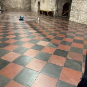 Case study: Clay tiled floor restoration at Torre Abbey